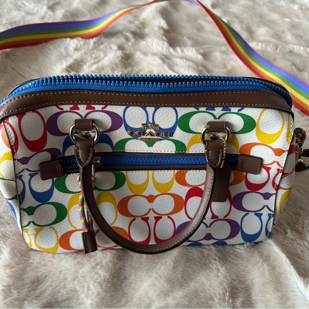 Coach rowan rainbow collection 🌈